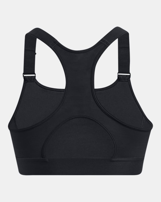 Women's HeatGear® Armour High Sports Bra, Black, pdpMainDesktop image number 11